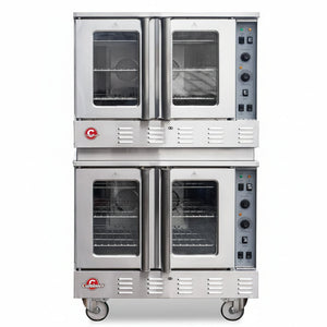 WESTLAKE GCO511S Gas Convection Oven 39" Double Deck Full Size 120,000 BTU Stainless Steel