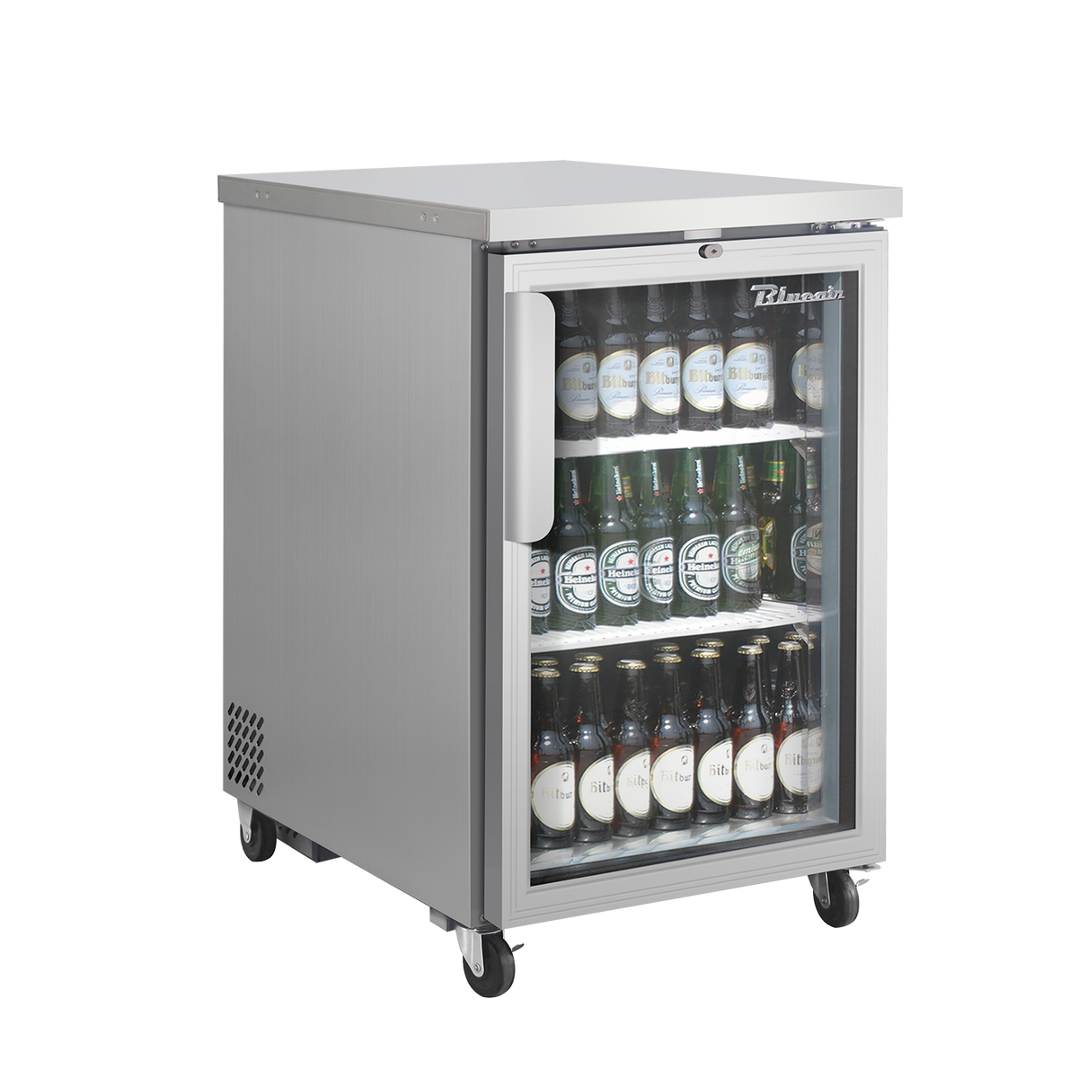 Blue Air BLBB23-1SG-HC 1-Door Glass Door Back Bar Cooler