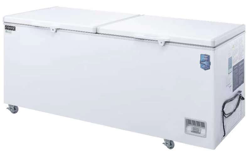 Dukers BD/BG-760 solid lid chest freezer