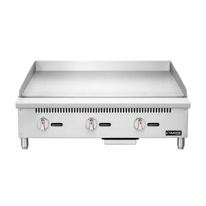 DUKERS DCGT36 36" Heavy Duty Thermostatic Griddle