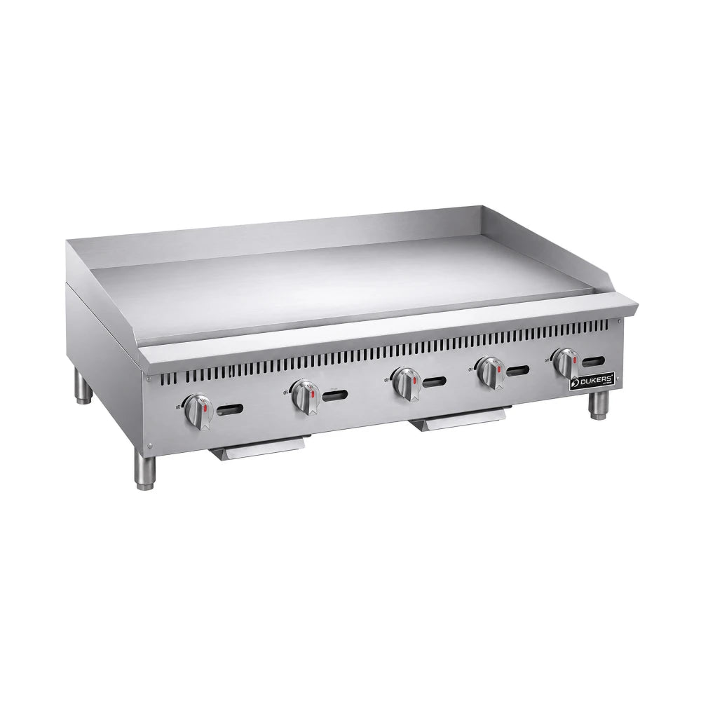 DUKERS DCGT60 60" Heavy Duty Thermostatic Griddle
