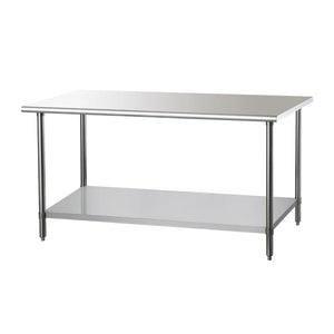 DUKERS DCSTW-3048 48" x 30" Stainless Steel Work Table