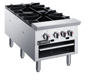 DUKERS DCSPB2 Double Burner Stock Pot Range