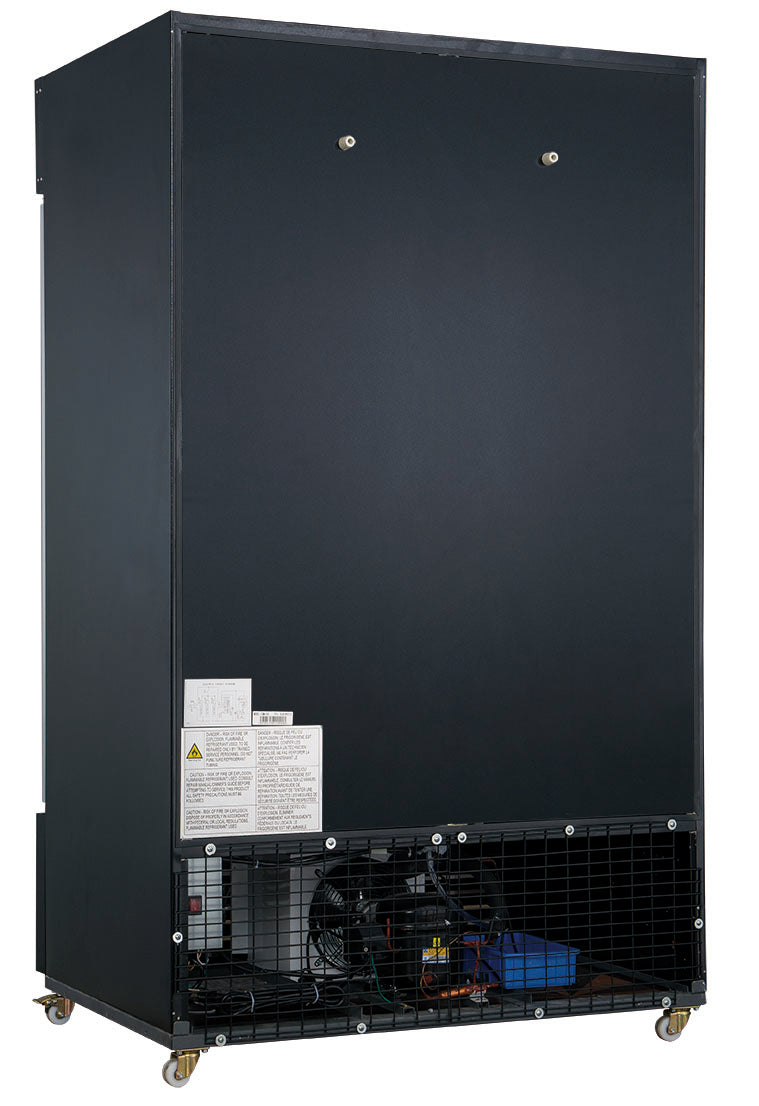 DUKERS DSM-33R Double Hinged Door Merchandiser Refrigerator