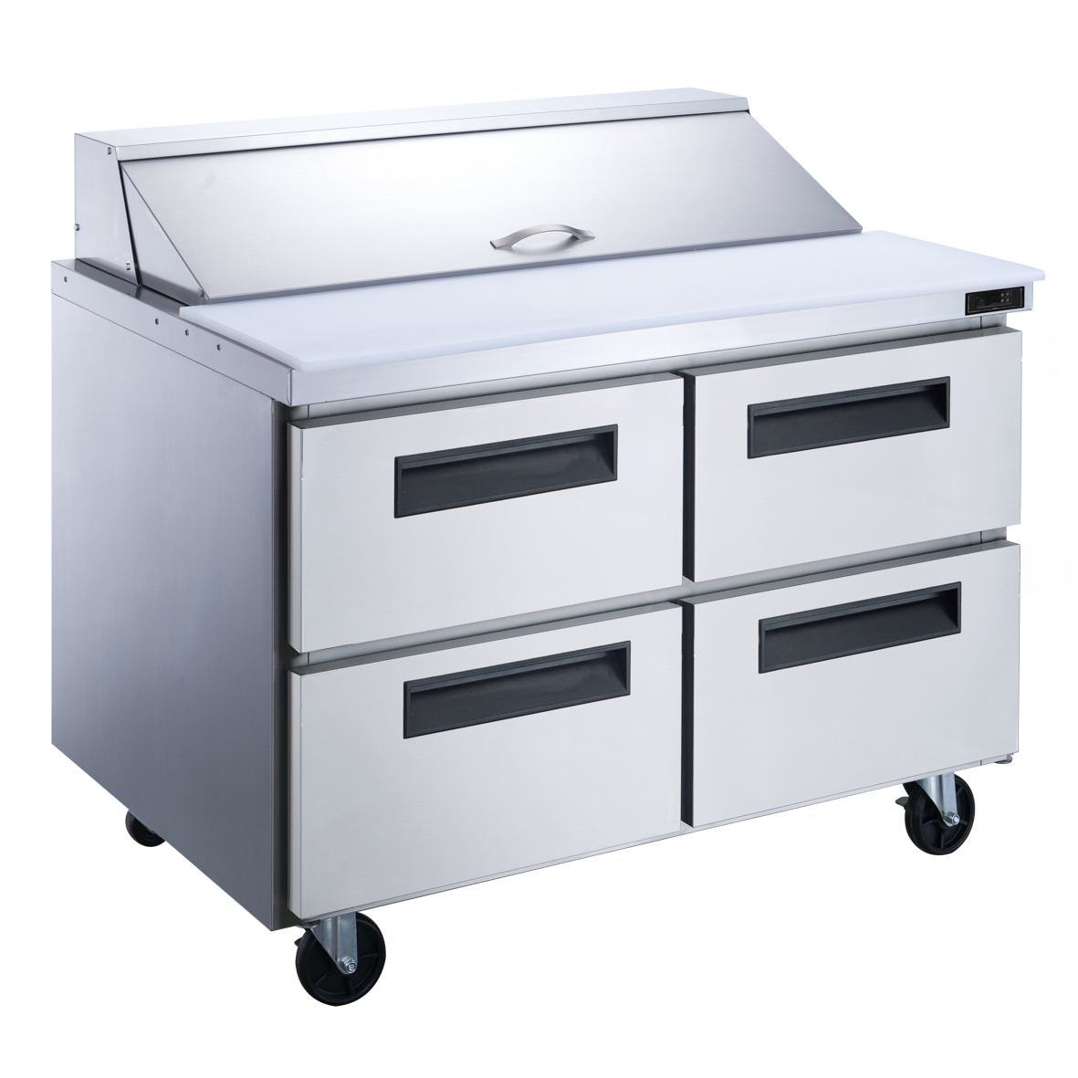 DUKERS DSP48-12-D4 48" Sandwich Prep Station with Drawers