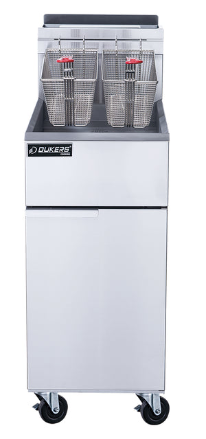 DUKERS DCF4-LPG 50 lb LP Gas Fryer