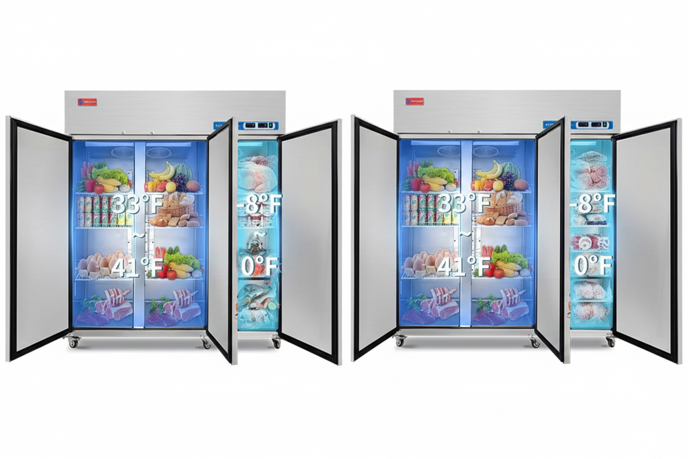 Commercial Fridge Freezer Combo