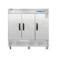 WESTLAKE WKF-82B Reach-In Freezer 82" 3-Door 72 Cu.ft Stainless Steel