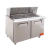 WESTLAKE WKSR-48BM Mega Top Prep Table 48" 2-Door 18-Pan 12.9 Cu.ft