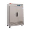 WESTLAKE WKR-49B Reach-In Refrigerator 54" 2-Door 49 Cu.ft Stainless Steel