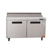 WESTLAKE WKSR-60B Prep Table 60" 2-Door Stainless Steel