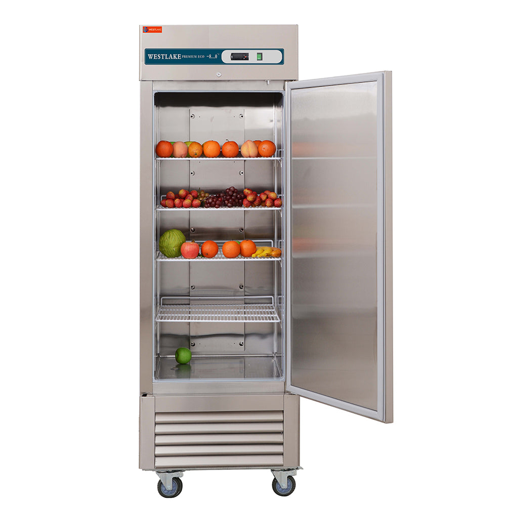 WESTLAKE WKF-23B Reach-In Freezer 27" 1-Door 23 Cu.ft Stainless Steel