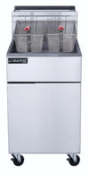 DUKERS DCF5-NG 70 lb Natural Gas Fryer