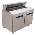 WESTLAKE WKSR-48B Prep Table 48" 2-Door Stainless Steel