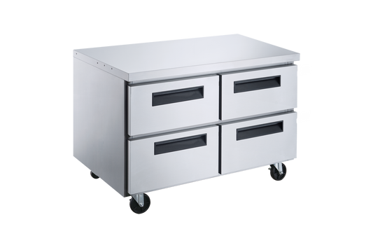 DUKERS DUC60R-D4 60" Undercounter Refrigerator with Drawers