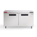 WESTLAKE WKTR-60B Undercounter Refrigerator 60" 2-Door 14.8 Cu.ft Stainless Steel