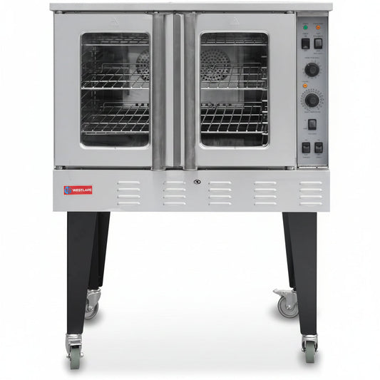 WESTLAKE GCO511 Gas Convection Oven 39" Single Deck Full Size 60, 000 BTU Stainless Steel