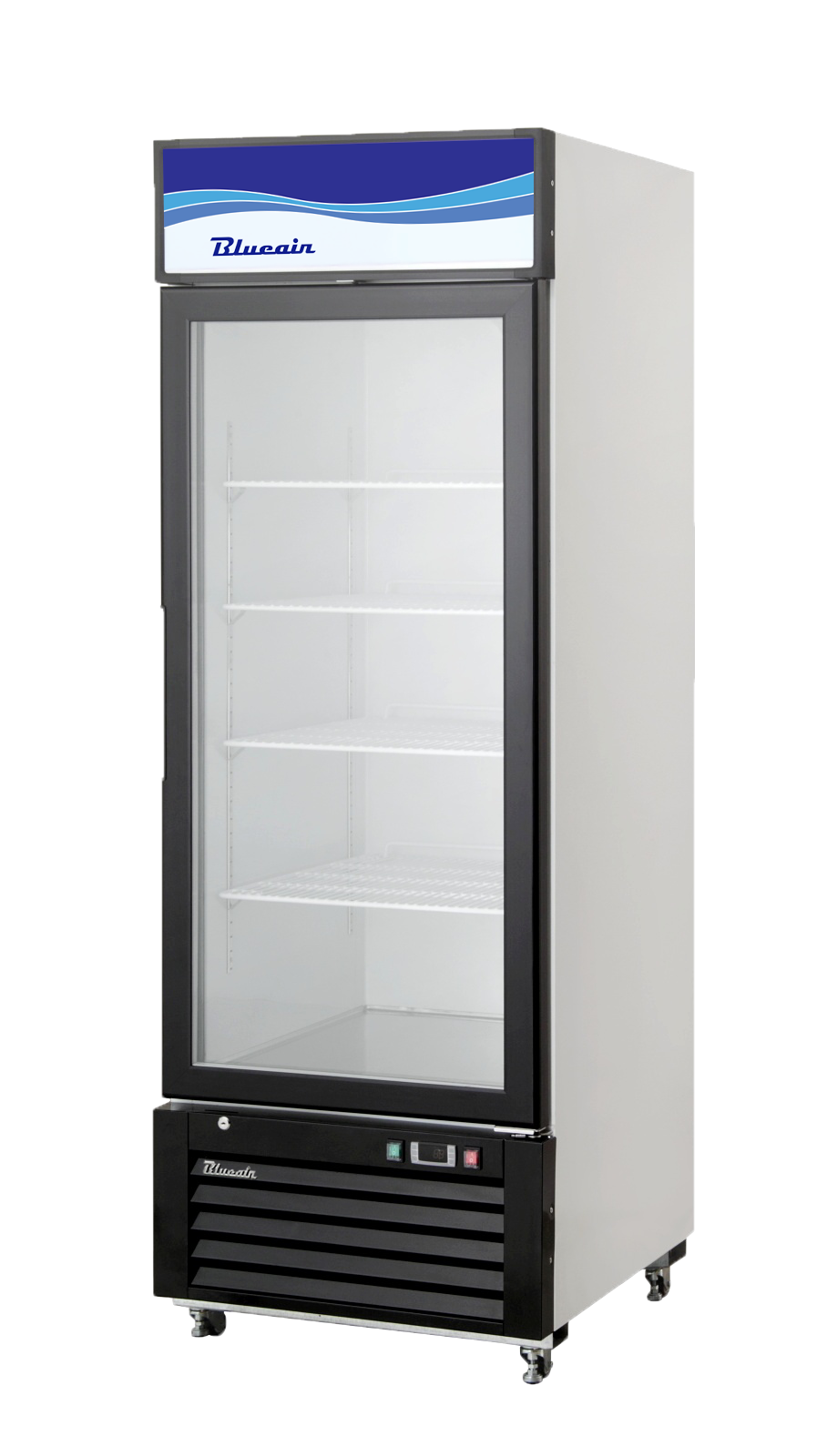 Blue Air BKGM14-HC 1-Door Glass Door Merchandiser Refrigerator