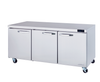 Blue Air BLUR72-HC 3-Door Undercounter Refrigerator