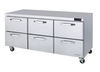Blue Air BLUR72-D6-HC 0-Door Undercounter Refrigerator Drawer