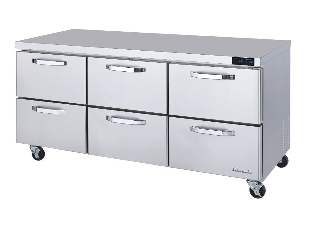 Blue Air BLUR72-D6-HC 0-Door Undercounter Refrigerator Drawer