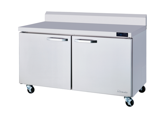 Blue Air BLUR60-WT-HC 2-Door Worktop Refrigerator