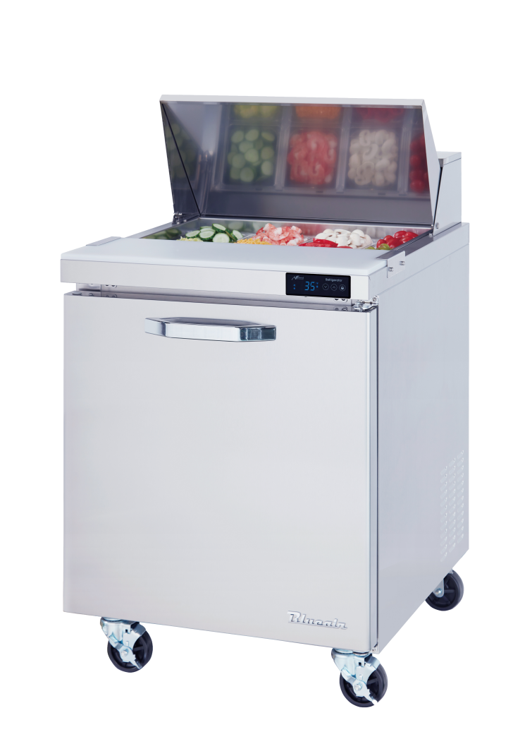 Blue Air BLPT28-HC 1-Door Sandwich Prep Table