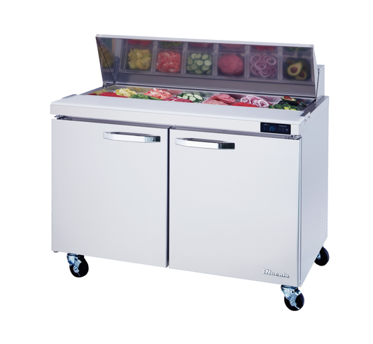 Blue Air BLPT48-HC 2-Door Sandwich Prep Table