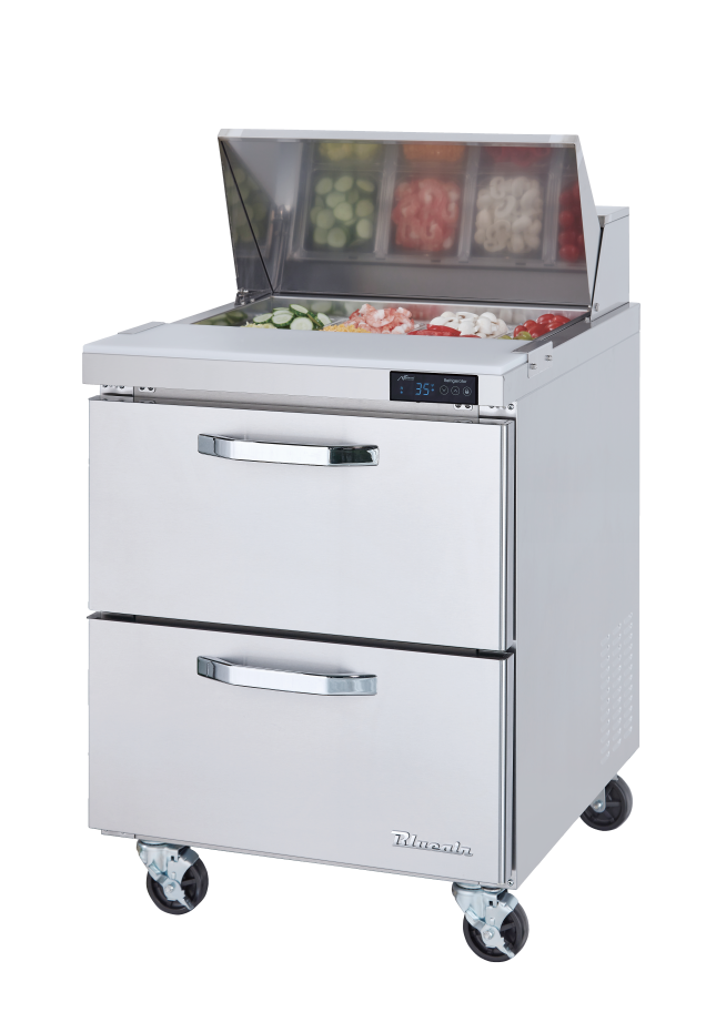 Blue Air BLPT28-D2-HC 0-Door Sandwich Prep Drawer