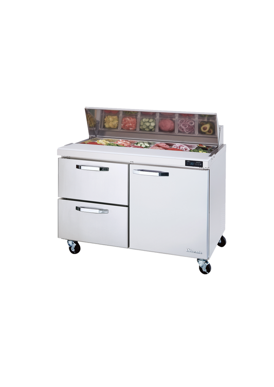 Blue Air BLPT48-D2L-HC 1-Door Sandwich Prep Drawer