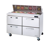 Blue Air BLPT48-D4-HC 0-Door Sandwich Prep Drawer