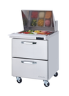 Blue Air BLMT28-D2-HC 0-Door Mega Top Sandwich Prep Drawer