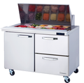 Blue Air BLMT60-D2R-HC 1-Door Mega Top Sandwich Prep Drawer