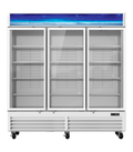 Blue Air BGM72W-HC 3-Door Glass Door Merchandiser Refrigerator – White