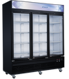 DUKERS DSM-69F Triple door freezer merchandiser