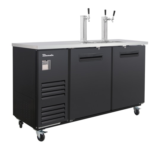 Blue Air BLKC69-3B-HC 2-Door Keg Cooler