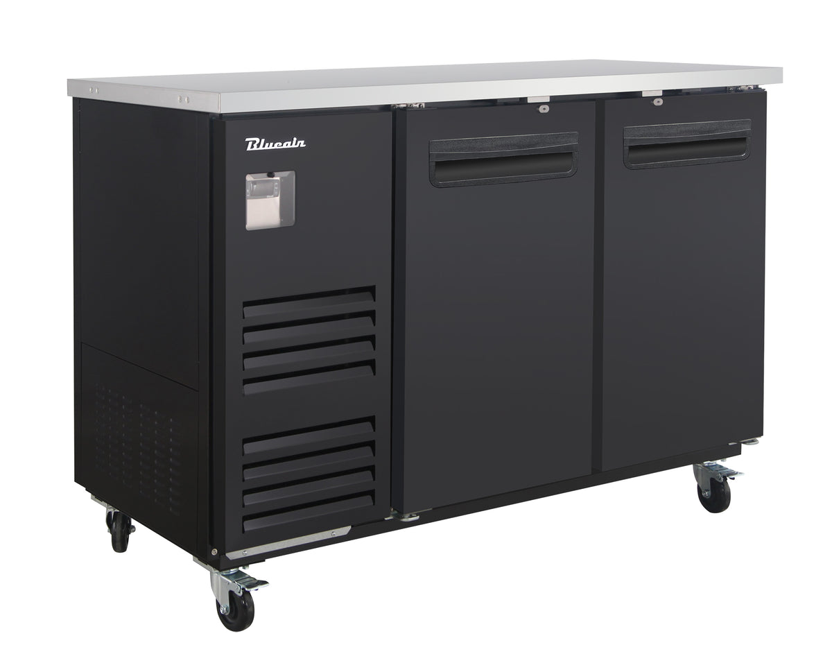 Blue Air BLBB59-2B-HC 2-Door Back Bar Cooler