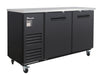 Blue Air BLBB69-3B-HC 2-Door Back Bar Cooler