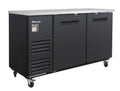 Blue Air BLBB69-3B-HC 2-Door Back Bar Cooler