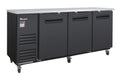 Blue Air BLBB90-4B-HC 3-Door Back Bar Cooler