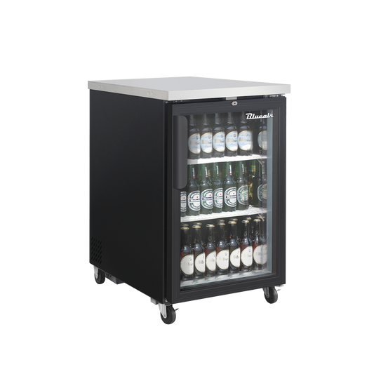 Blue Air BLBB23-1BG-HC 1-Door Glass Door Back Bar Cooler