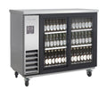 Blue Air BLNBB-48SG-SL-HC 2-Door Back Bar Cooler - Narrow Depth