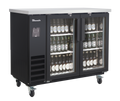 Blue Air BLNBB-48BG-HC 2-Door Back Bar Cooler - Narrow Depth