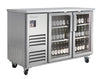 Blue Air BLBB59-2SG-HC 2-Door Glass Door Back Bar Cooler