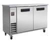Blue Air BLNBB-60S-HC 2-Door Back Bar Cooler - Narrow Depth