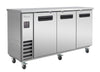 Blue Air BLNBB-72S-HC 3-Door Back Bar Cooler - Narrow Depth