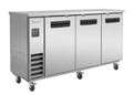 Blue Air BLNBB-72S-HC 3-Door Back Bar Cooler - Narrow Depth