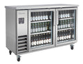 Blue Air BLNBB-60SG-HC 2-Door Back Bar Cooler - Narrow Depth