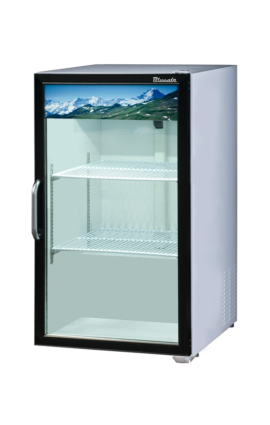 Blue Air BAGR7W-HC 1-Door Glass Door Counter Top Refrigerator