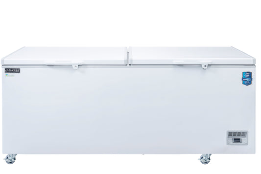 Dukers BD/BG-520 solid lid chest freezer